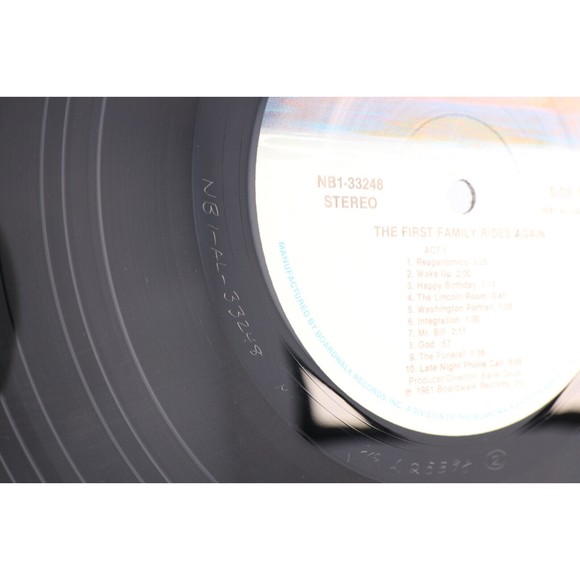 The First Family Rides Again, Rich Little, Earle Doud 12" LP Record NB1-33248 - Picture 14 of 16